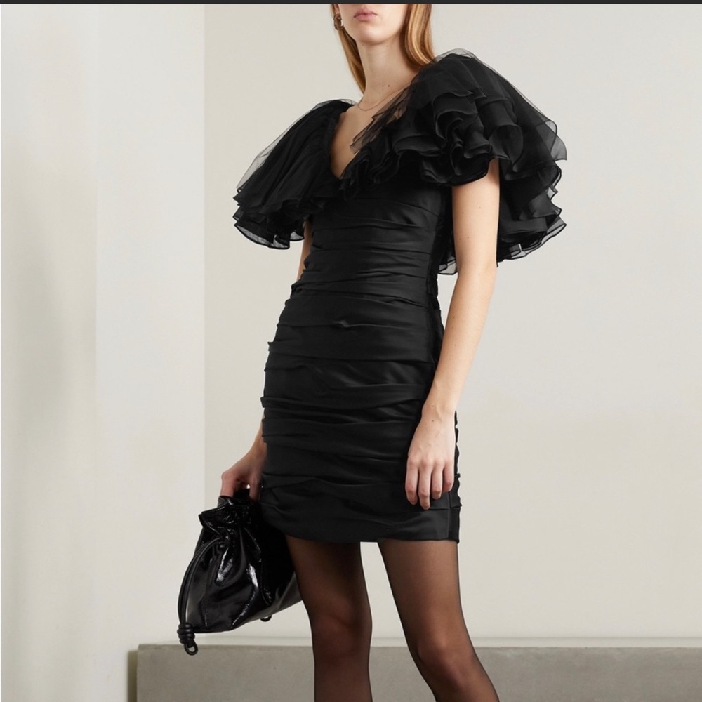 Khaite Carmen tulle dress